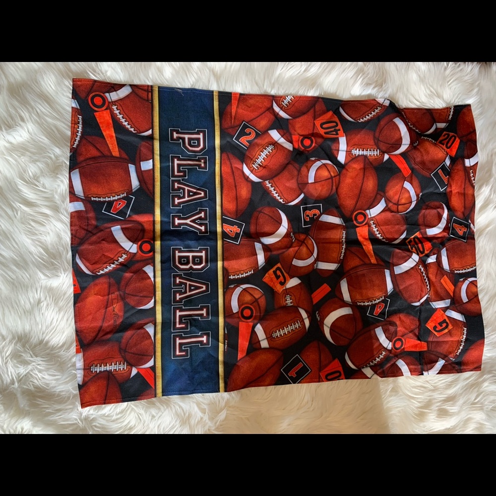 Large football porch flag